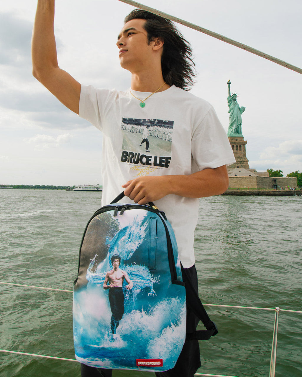 SPRAYGROUND Bruce Lee Water Dragon Backpack (DLXV) — product image 8