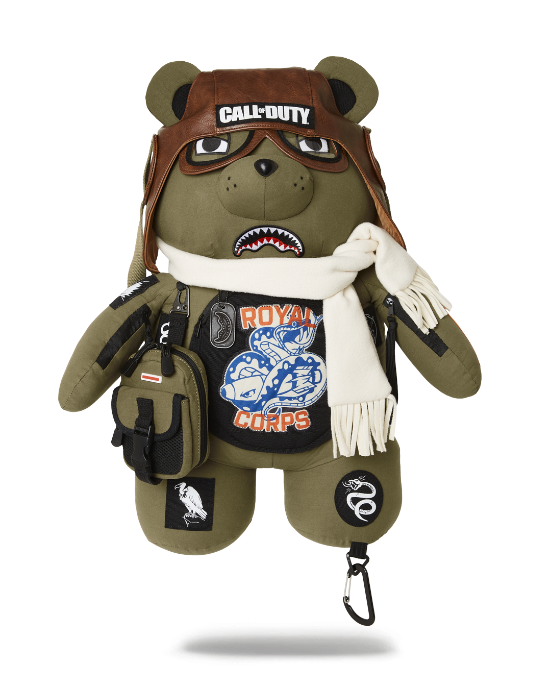 SPRAYGROUND Call Of Duty Aviator Fearless Moneybear Teddybear Backpack — product image 1
