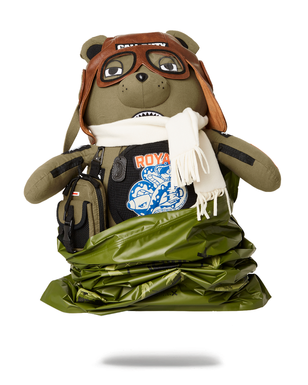 SPRAYGROUND Call Of Duty Aviator Fearless Moneybear Teddybear Backpack — product image 21