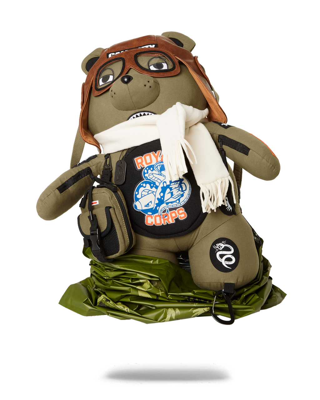 SPRAYGROUND Call Of Duty Aviator Fearless Moneybear Teddybear Backpack — product image 22