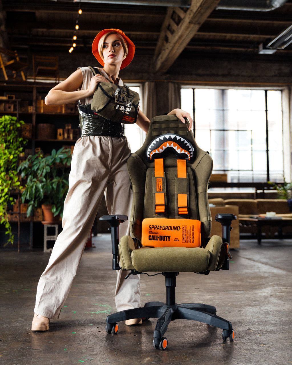 SPRAYGROUND Call Of Duty Flying Assassins Parachute Chestpack Crossbody Bag — product image 2