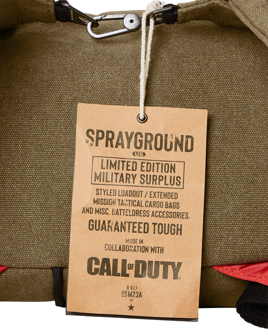 SPRAYGROUND Call Of Duty Flying Assassins Parachute Chestpack Crossbody Bag — product image 12