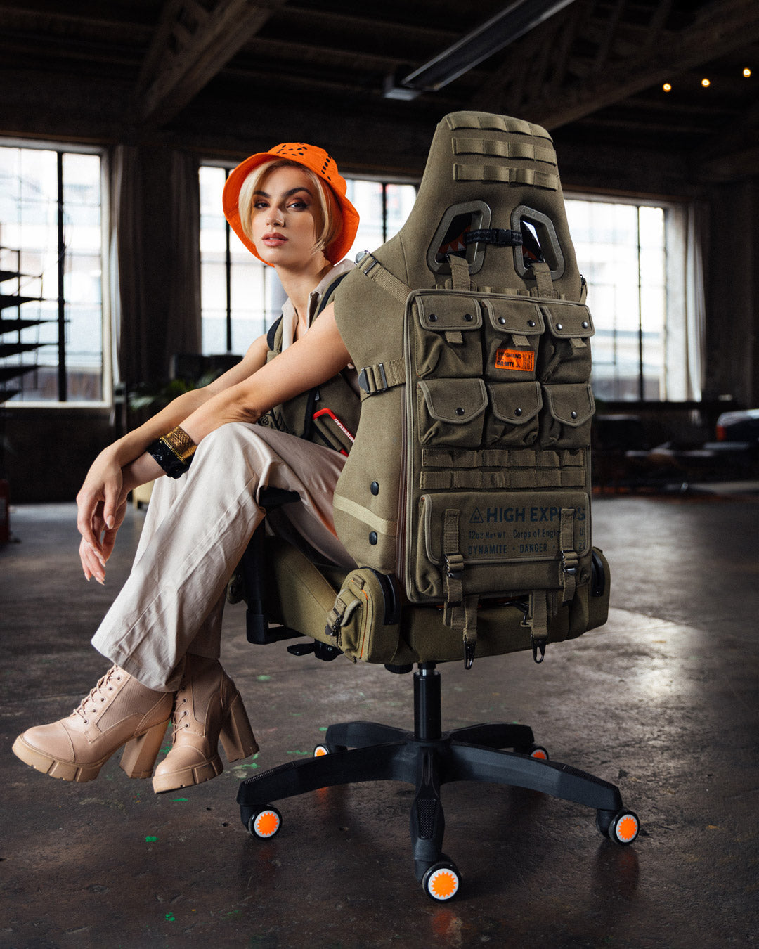 SPRAYGROUND Call Of Duty Ready For Action Gaming Chair — product image 4