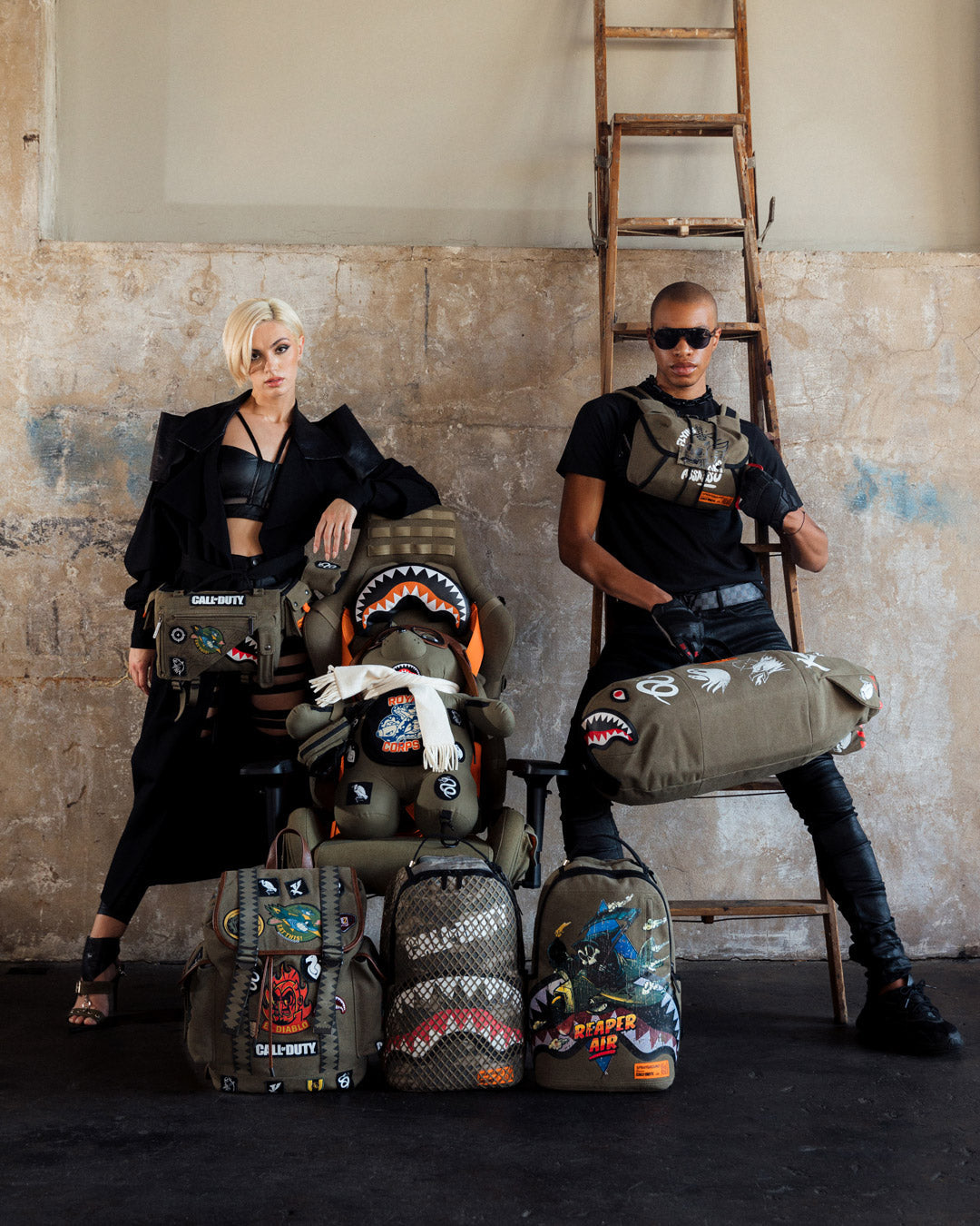 SPRAYGROUND Call Of Duty Reaper Air Shark Backpack — product image 6