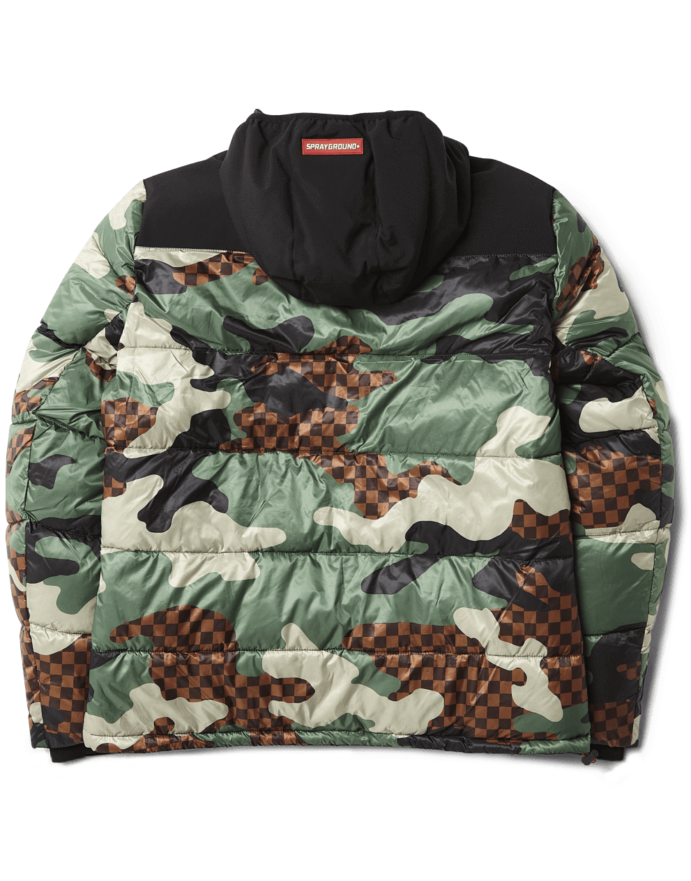 SPRAYGROUND Camo Checkered Puffer — product image 2