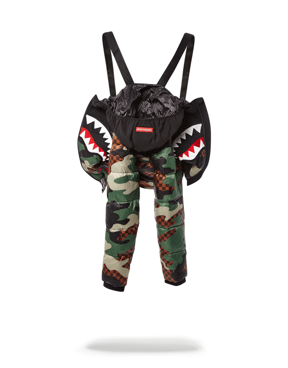 SPRAYGROUND Camo Checkered Puffer — product image 3
