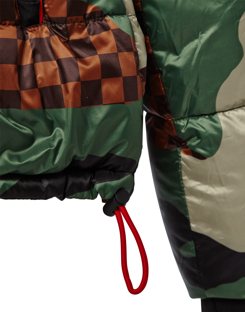 SPRAYGROUND Camo Checkered Puffer — product image 5