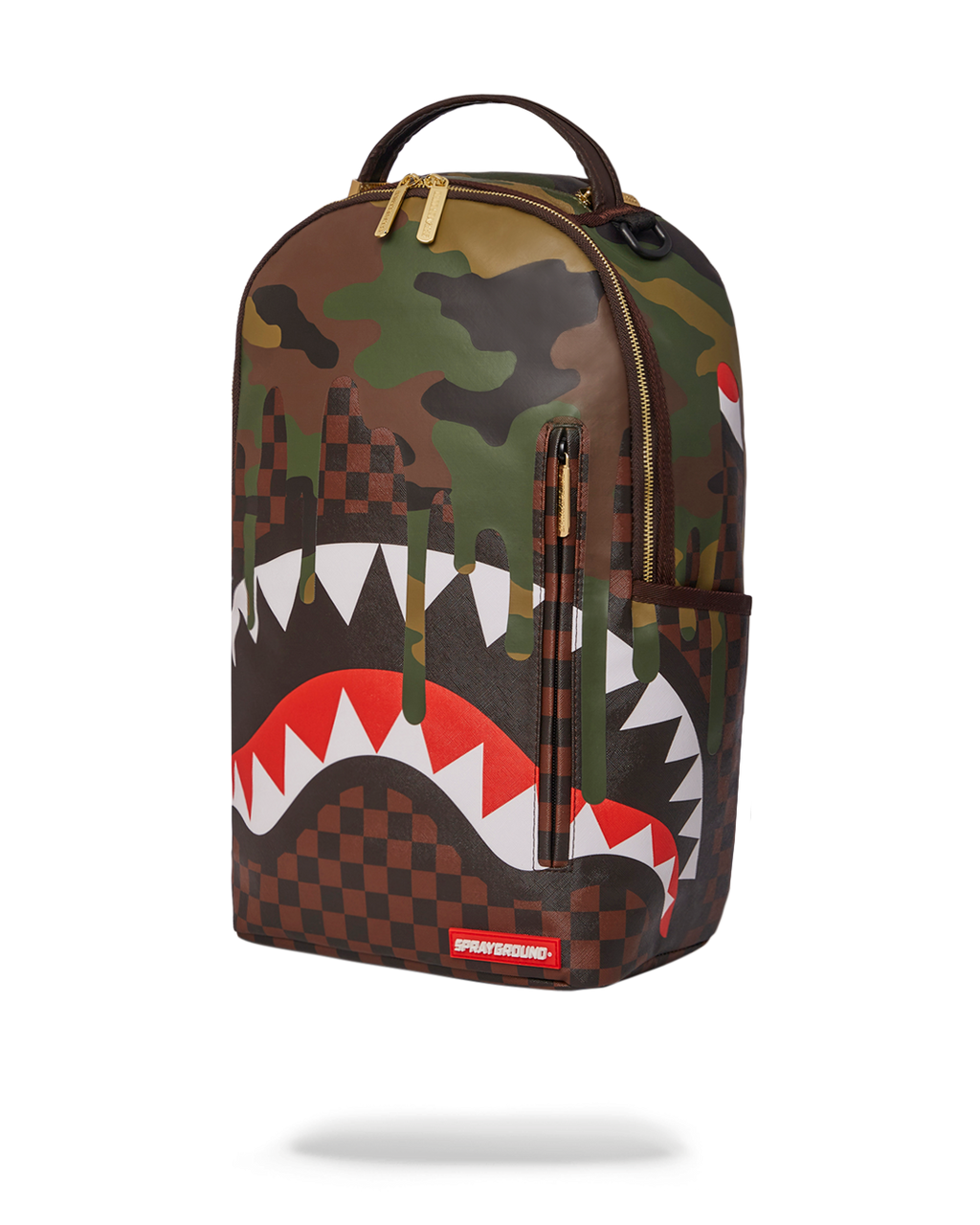 SPRAYGROUND Camo Drip Sharks In Paris Backpack (DLXV) — product image 3