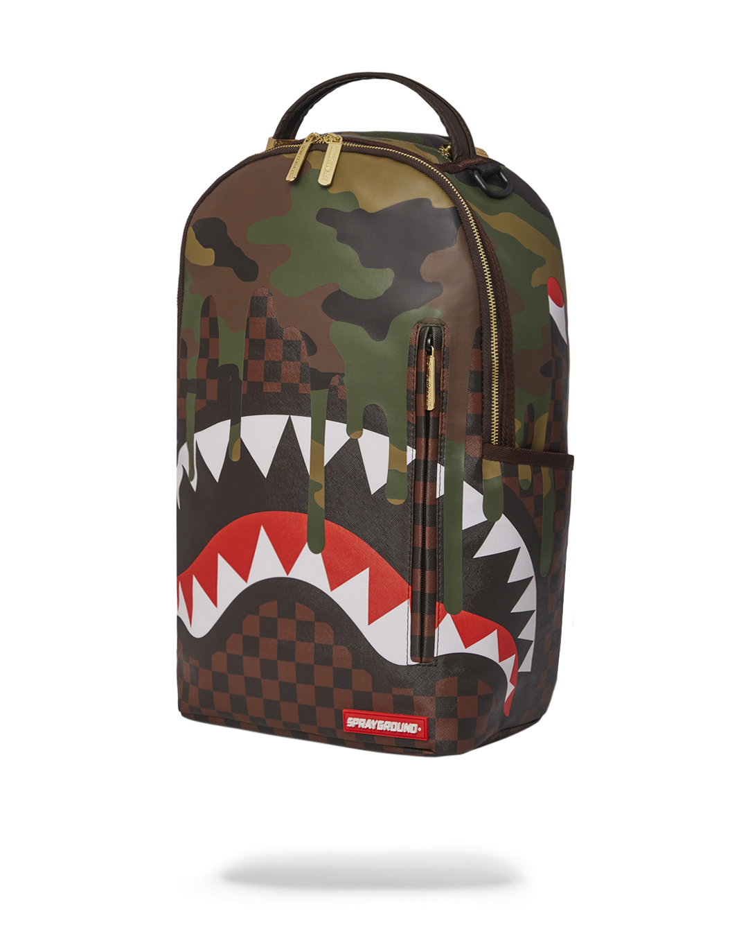 SPRAYGROUND Camo Drip Sharks In Paris Backpack (DLXV) — product image 3
