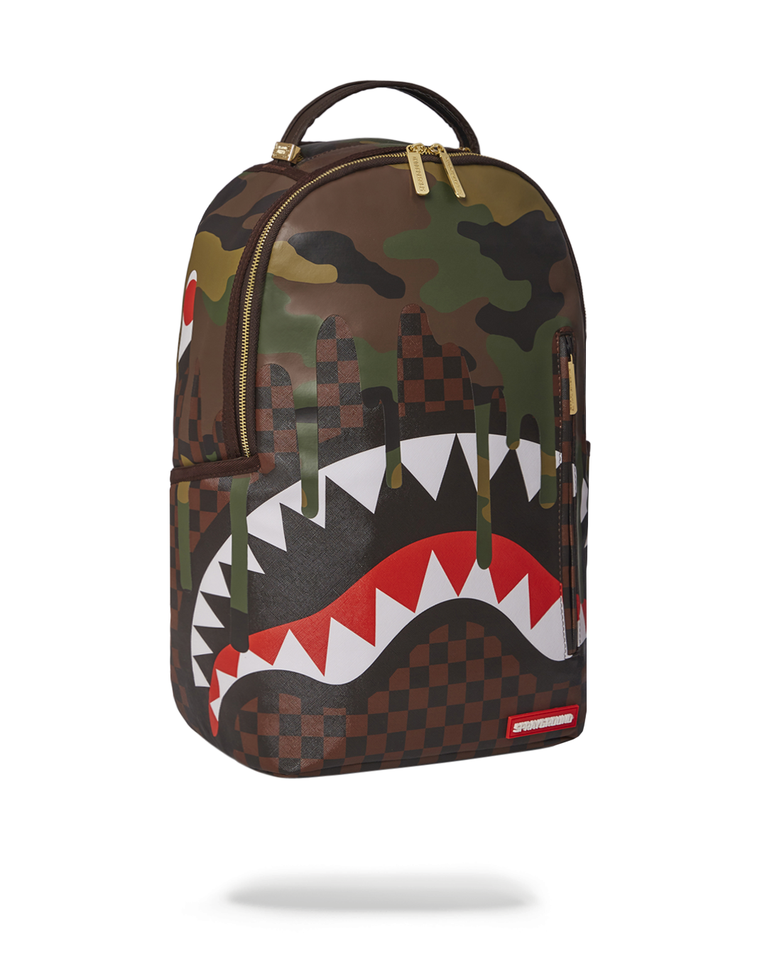 SPRAYGROUND Camo Drip Sharks In Paris Backpack (DLXV) — product image 6