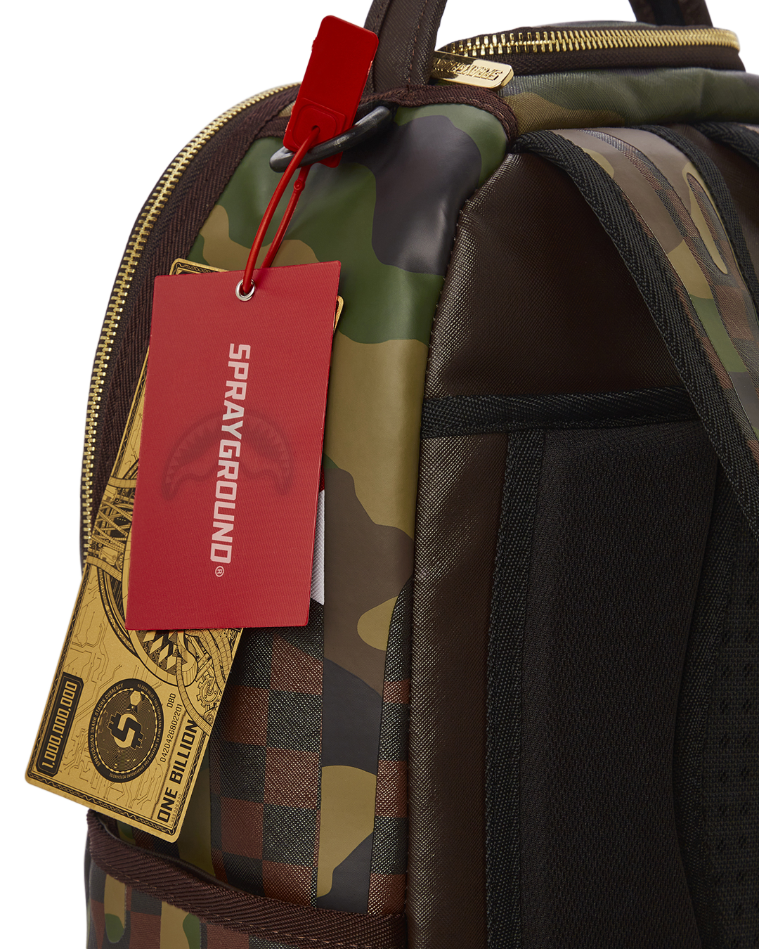 SPRAYGROUND Camo Drip Sharks In Paris Backpack (DLXV) — product image 9