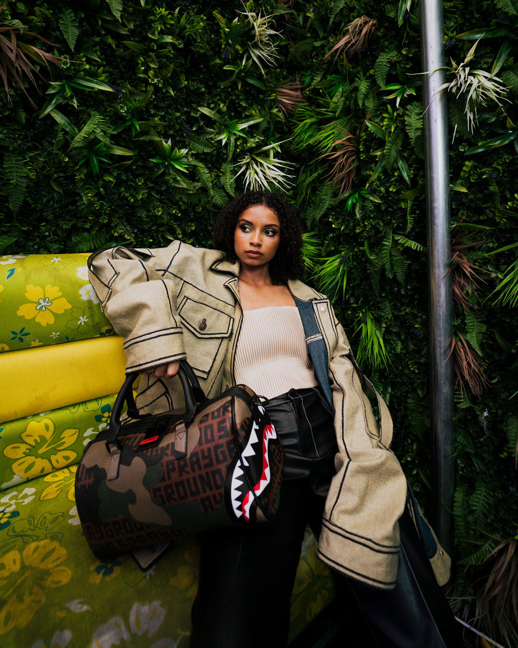 SPRAYGROUND Camo Infiniti Mini Duffle — product image 4