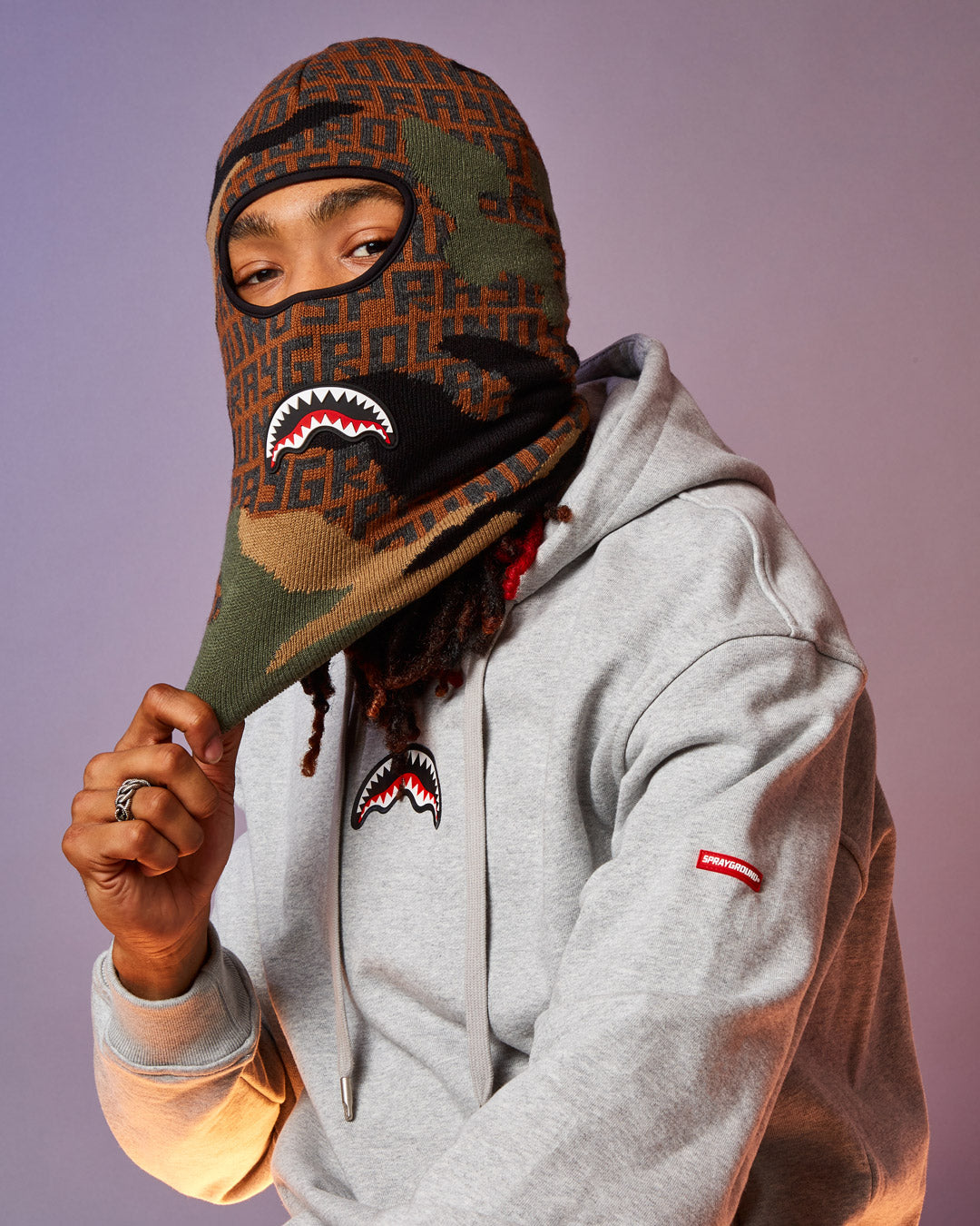 SPRAYGROUND Camo Infiniti Ski Mask — product image 2