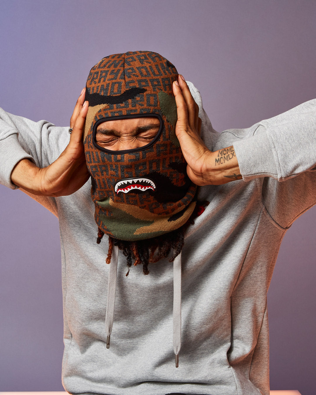 SPRAYGROUND Camo Infiniti Ski Mask — product image 5