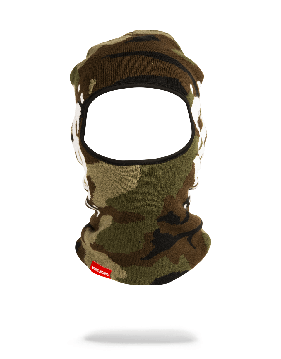 SPRAYGROUND Camo Money Drip Ski Mask — product image 3
