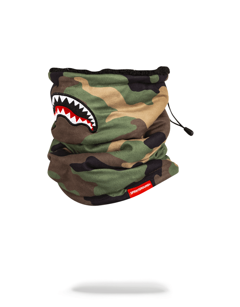 SPRAYGROUND Camo Shark Neck Warmer — product image 2