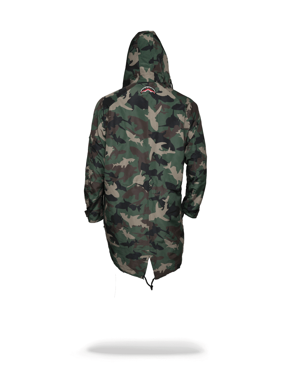 SPRAYGROUND Camo Shark Paratrooper Jacket — product image 4