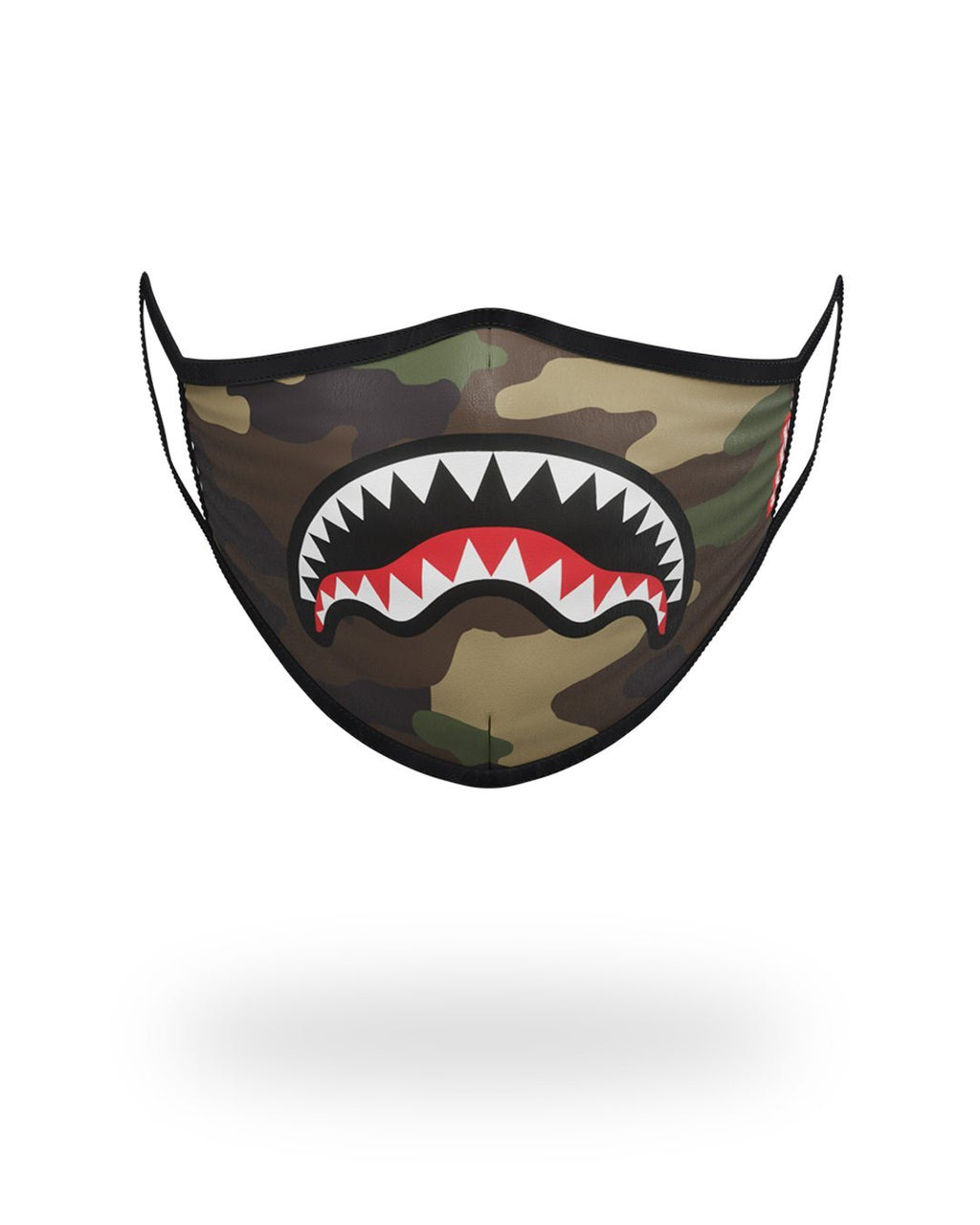 SPRAYGROUND Camo Sharkmouth Form-Fitting Mask — product image 1