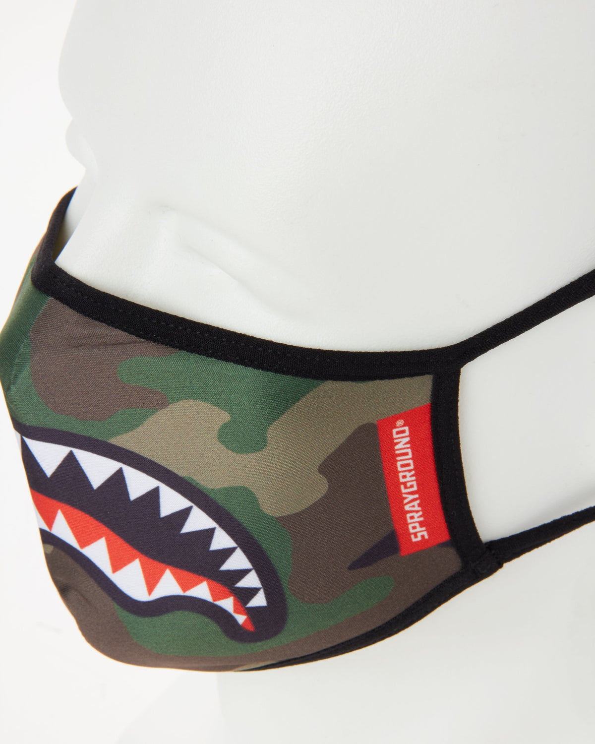 SPRAYGROUND Camo Sharkmouth Form-Fitting Mask — product image 3