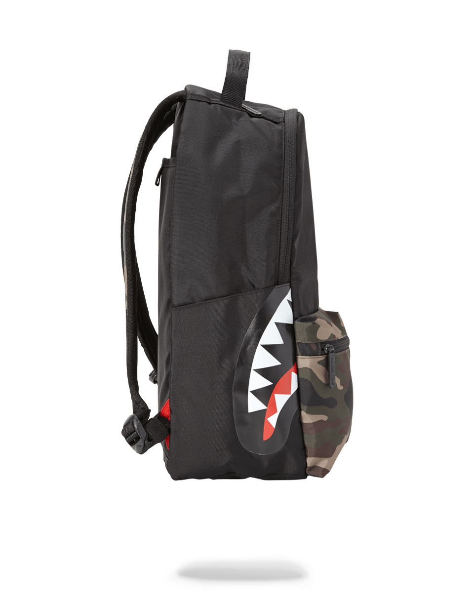 SPRAYGROUND Camo Side Shark Double Cargo Backpack — product image 3