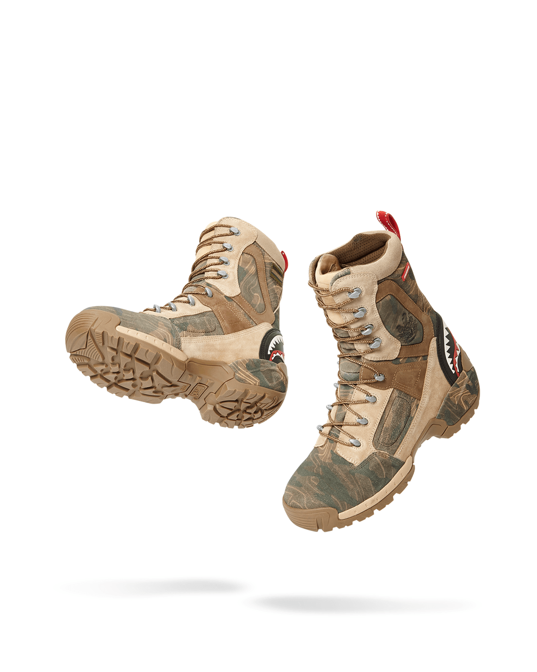 SPRAYGROUND Camo Terrain Fuerza Cobra Paratrooper Boots - Made In Colombia — product image 1