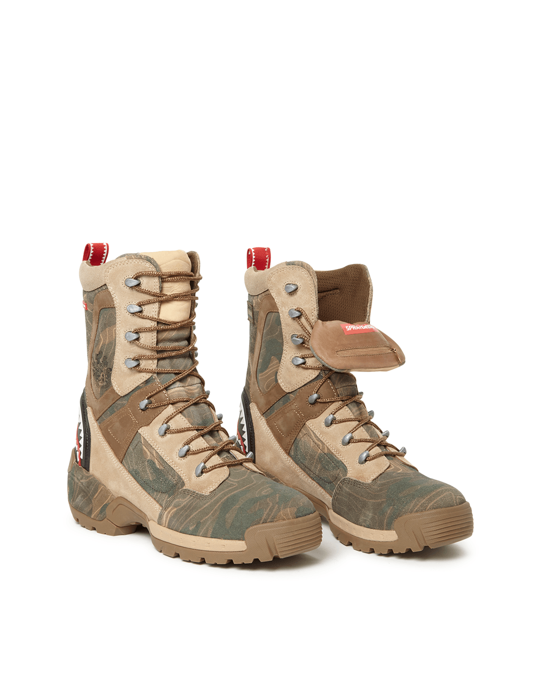 SPRAYGROUND Camo Terrain Fuerza Cobra Paratrooper Boots - Made In Colombia — product image 5