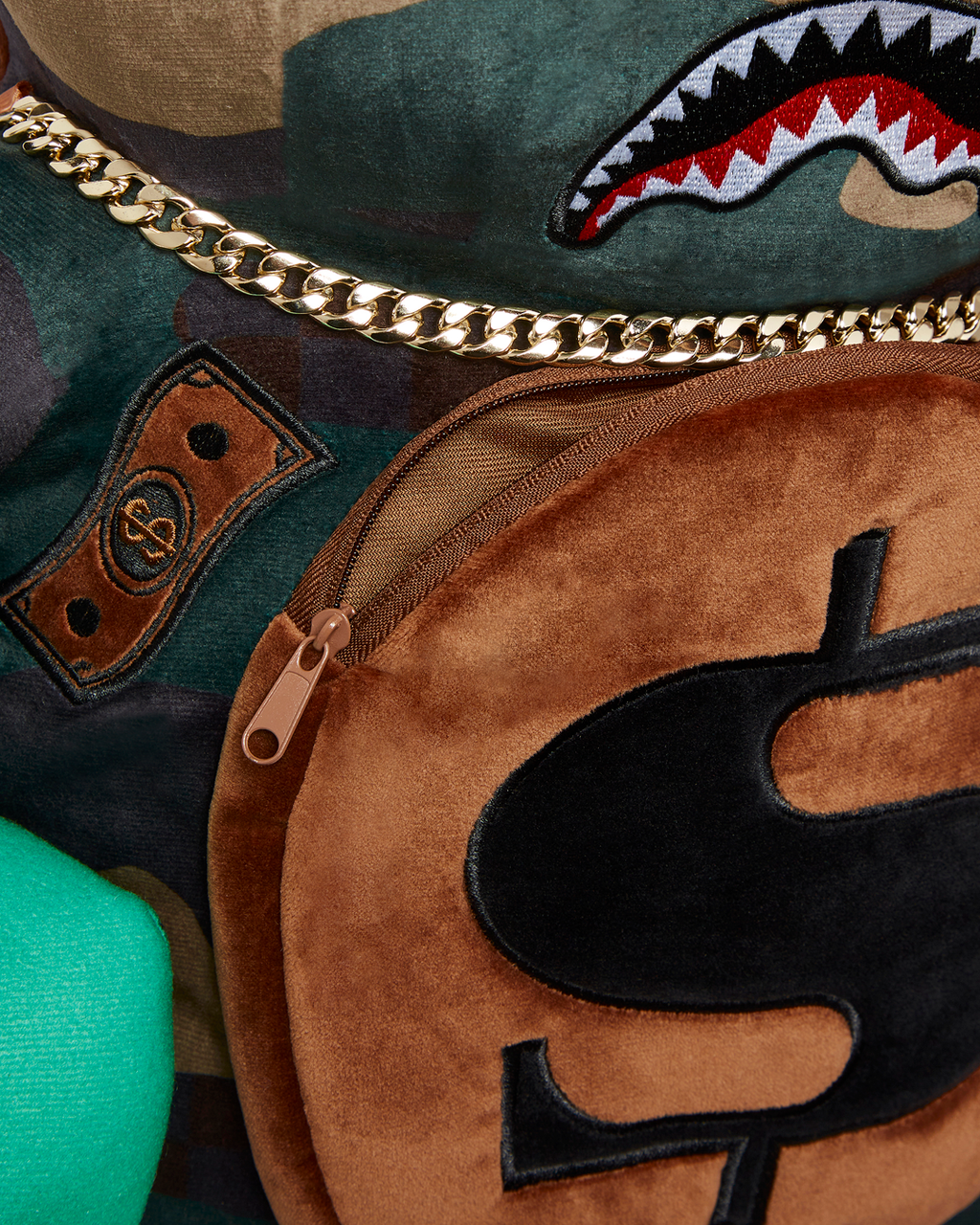 SPRAYGROUND Camocheck Moneybear Teddybear Backpack — product image 8
