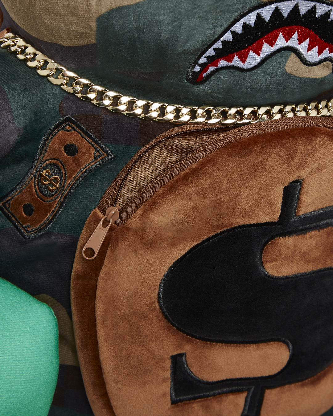 SPRAYGROUND Camocheck Moneybear Teddybear Backpack — product image 8