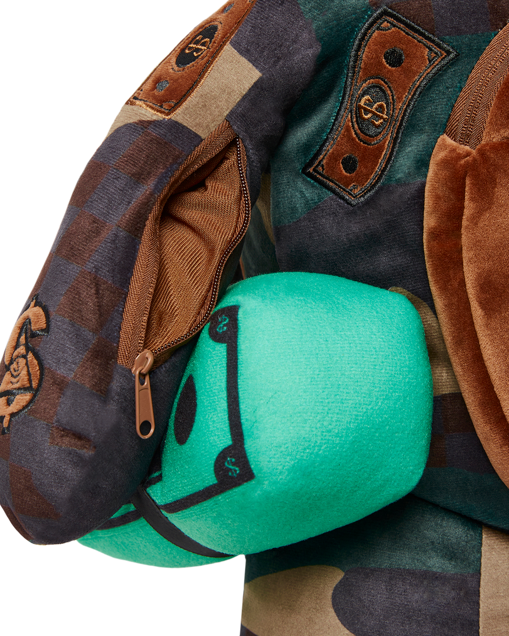 SPRAYGROUND Camocheck Moneybear Teddybear Backpack — product image 9