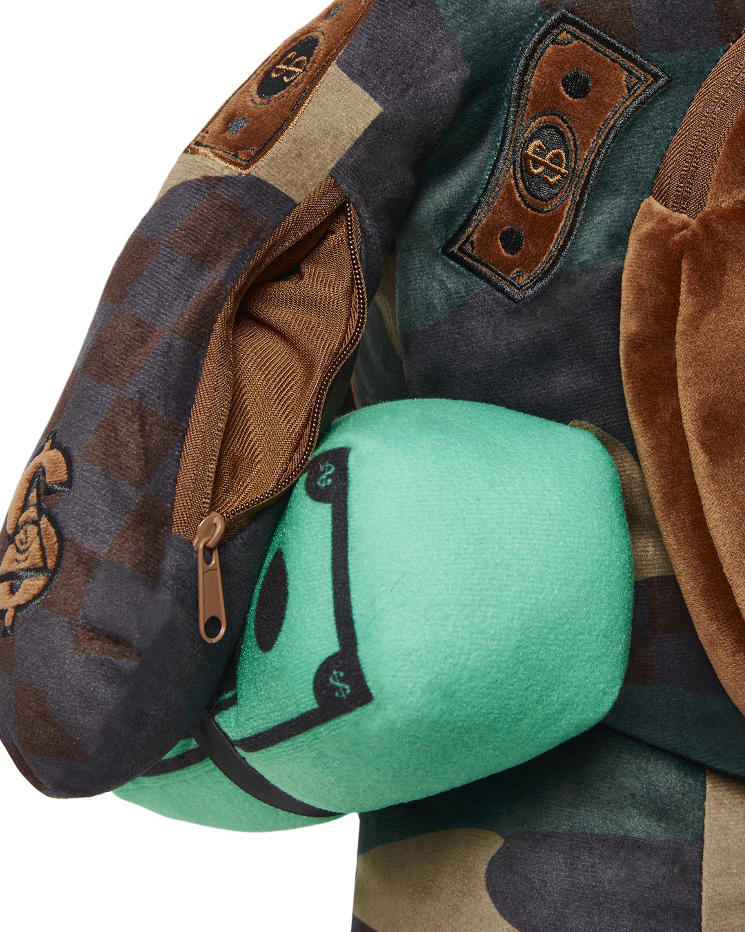 SPRAYGROUND Camocheck Moneybear Teddybear Backpack — product image 9