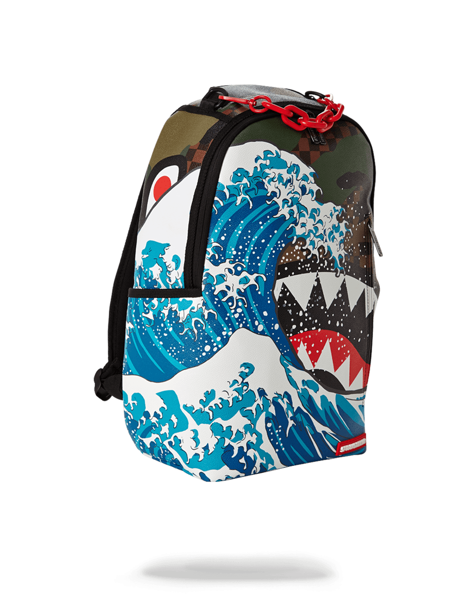 SPRAYGROUND Camokawa Wave Shark Backpack — product image 2