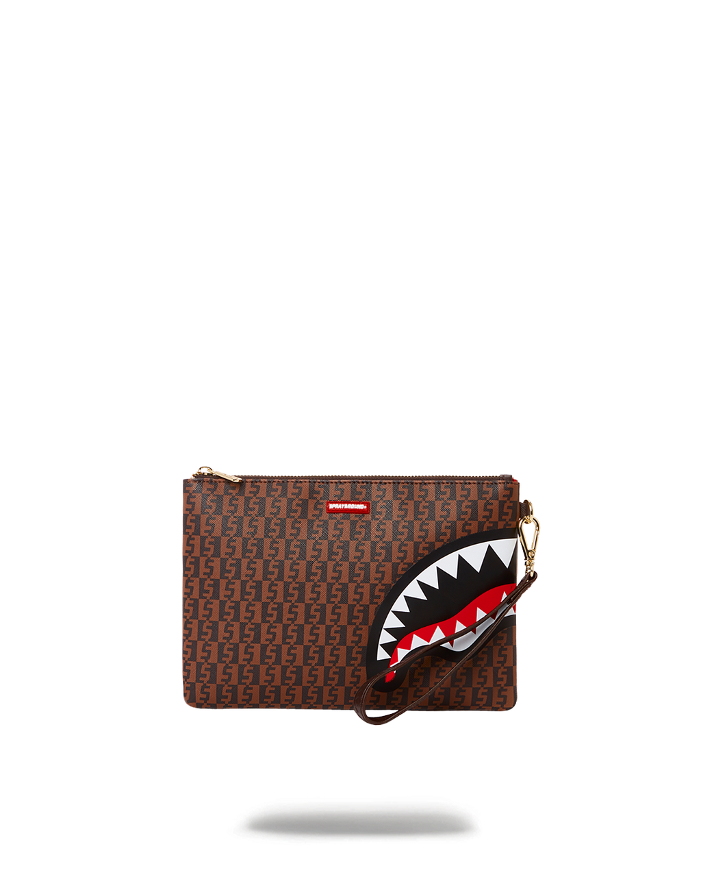 SPRAYGROUND Cashin Checks Crossover Clutch — product image 1