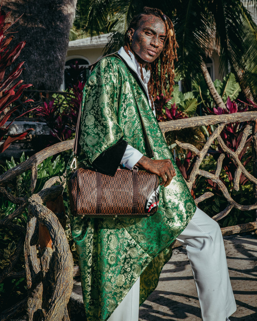SPRAYGROUND Cashin Checks Mini Duffle — product image 4