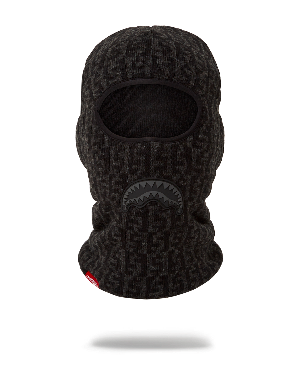 SPRAYGROUND Cashin Checks Ski Mask (Gray) — product image 1
