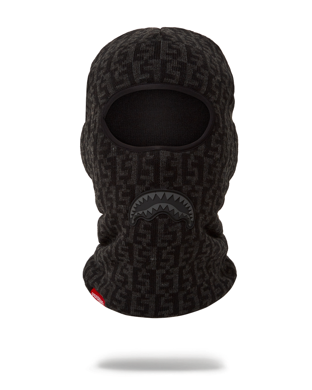 SPRAYGROUND Cashin Checks Ski Mask (Gray) — product image 1