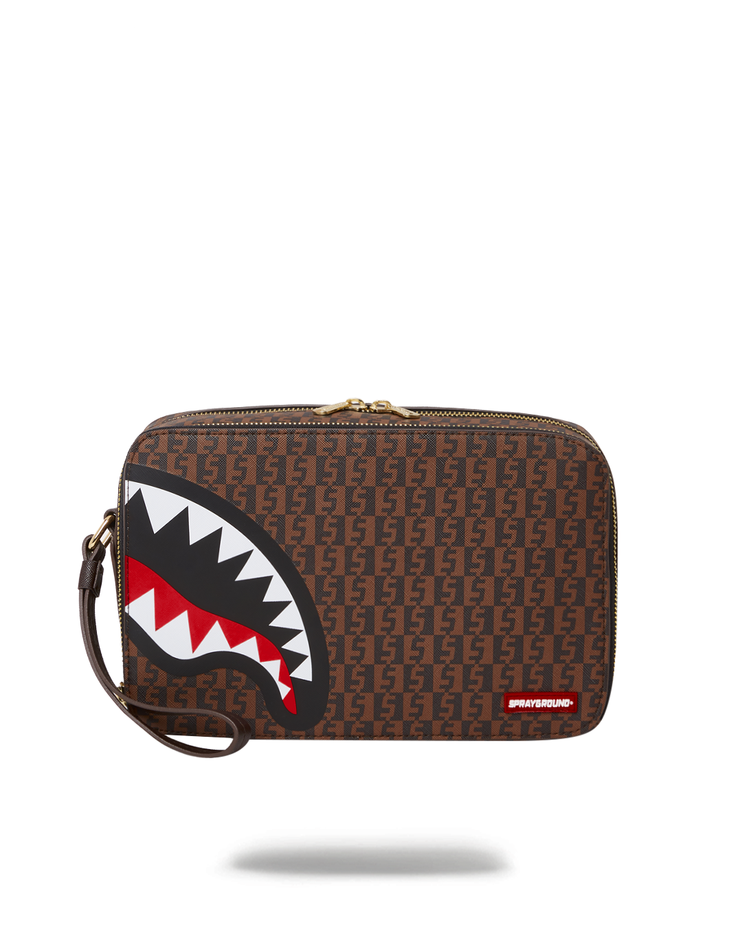 SPRAYGROUND Cashin Checks Toiletry Bag — product image 1