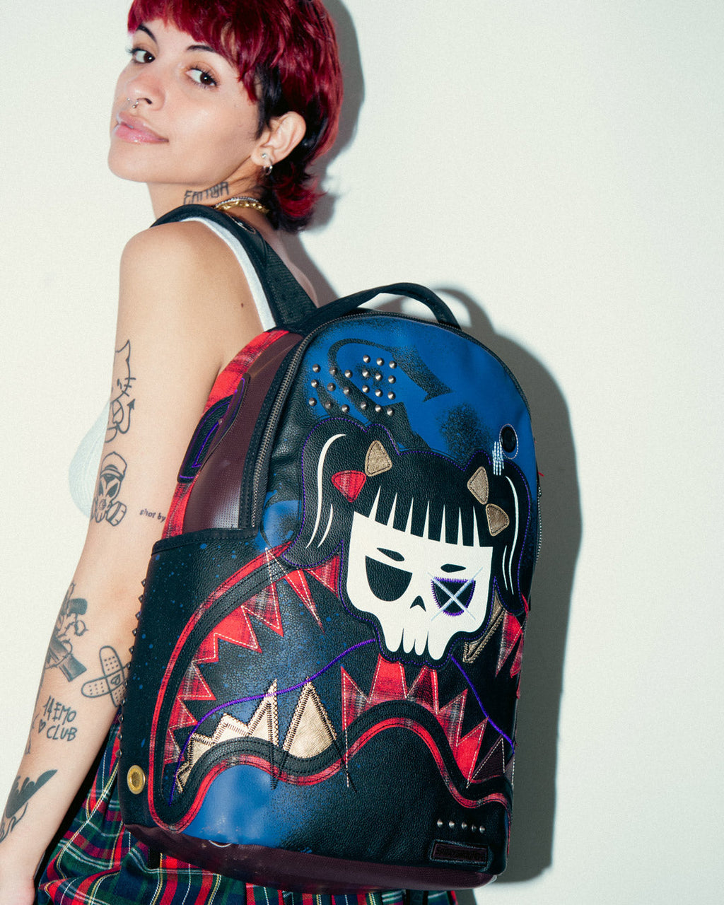 SPRAYGROUND Cazzu Errorcito Punk Shark Backpack — product image 10
