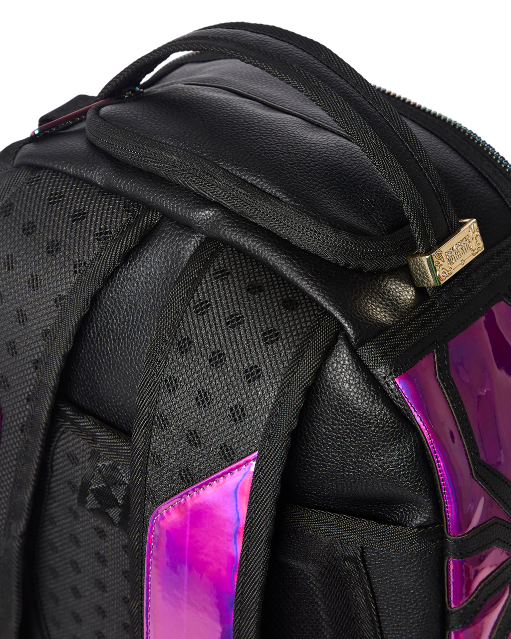 SPRAYGROUND Cazzu Iridescent Cut & Sew Spider Skull Shark Backpack (DLXV) — product image 11