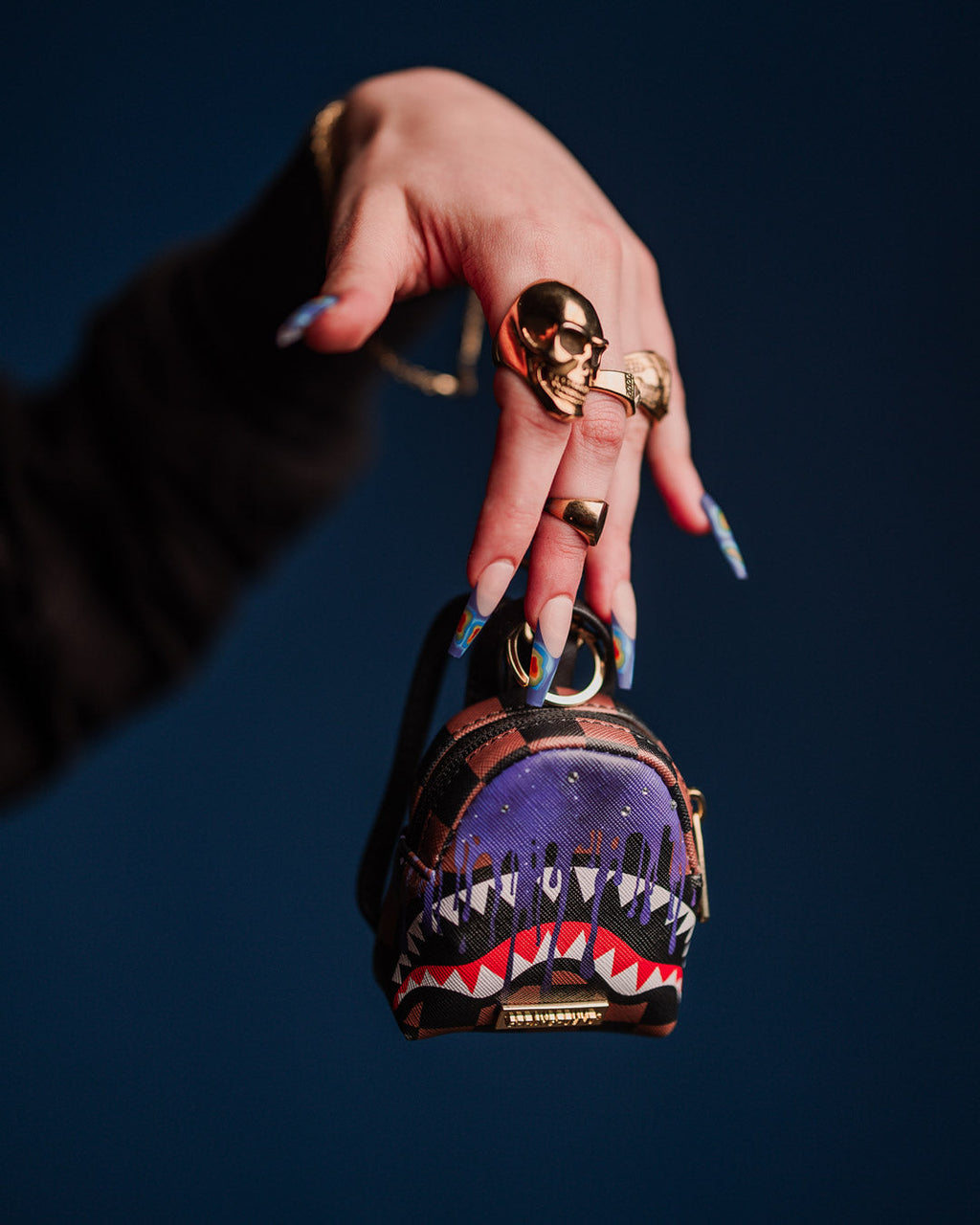 SPRAYGROUND Champion Of The Galaxy Backpack Keychain — product image 2