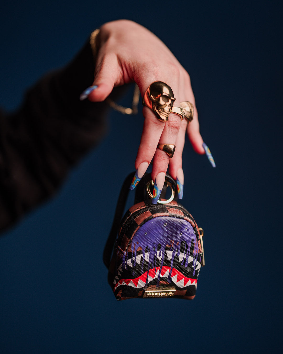 SPRAYGROUND Champion Of The Galaxy Backpack Keychain — product image 2