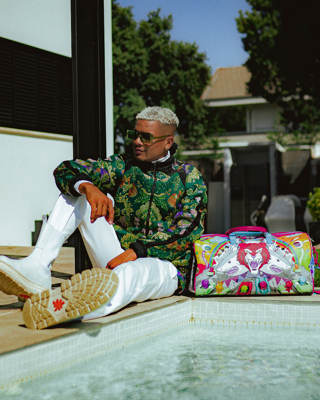 SPRAYGROUND Chaotic Universe Duffle — product image 2