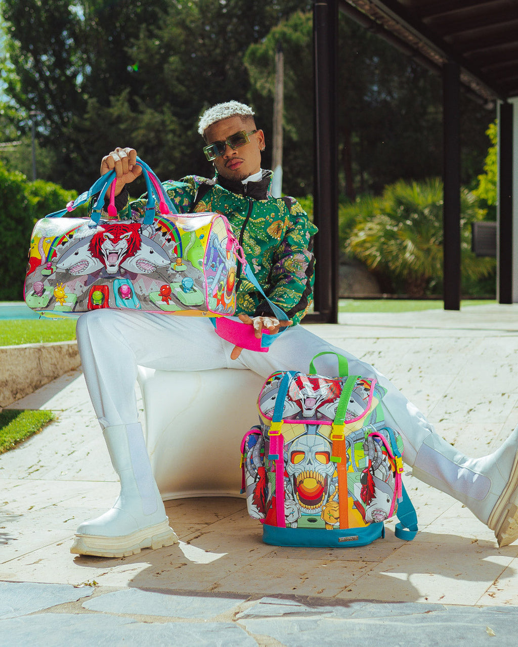 SPRAYGROUND Chaotic Universe Duffle — product image 6
