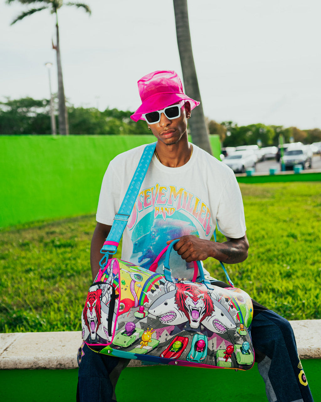 SPRAYGROUND Chaotic Universe Duffle — product image 10