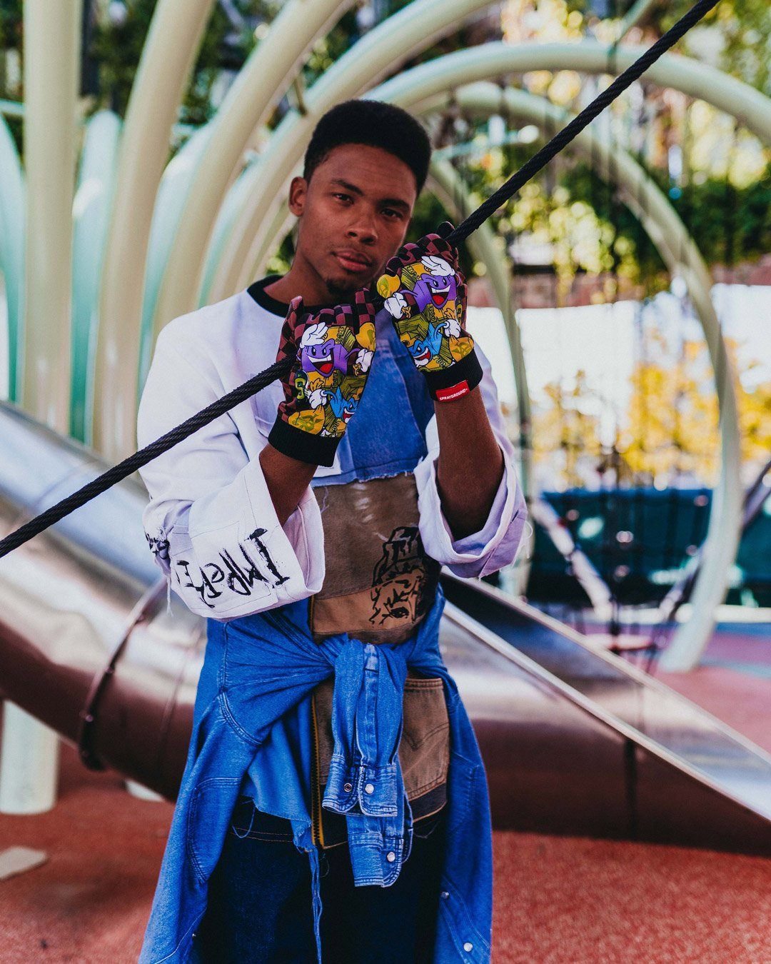 SPRAYGROUND Chase Bank Gloves — product image 7