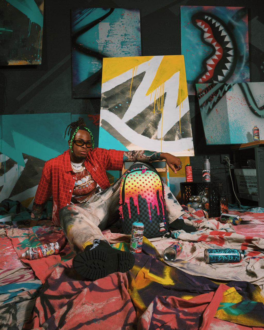 SPRAYGROUND Wynwood Walls Collab Dan Lam Drips Backpack — product image 6