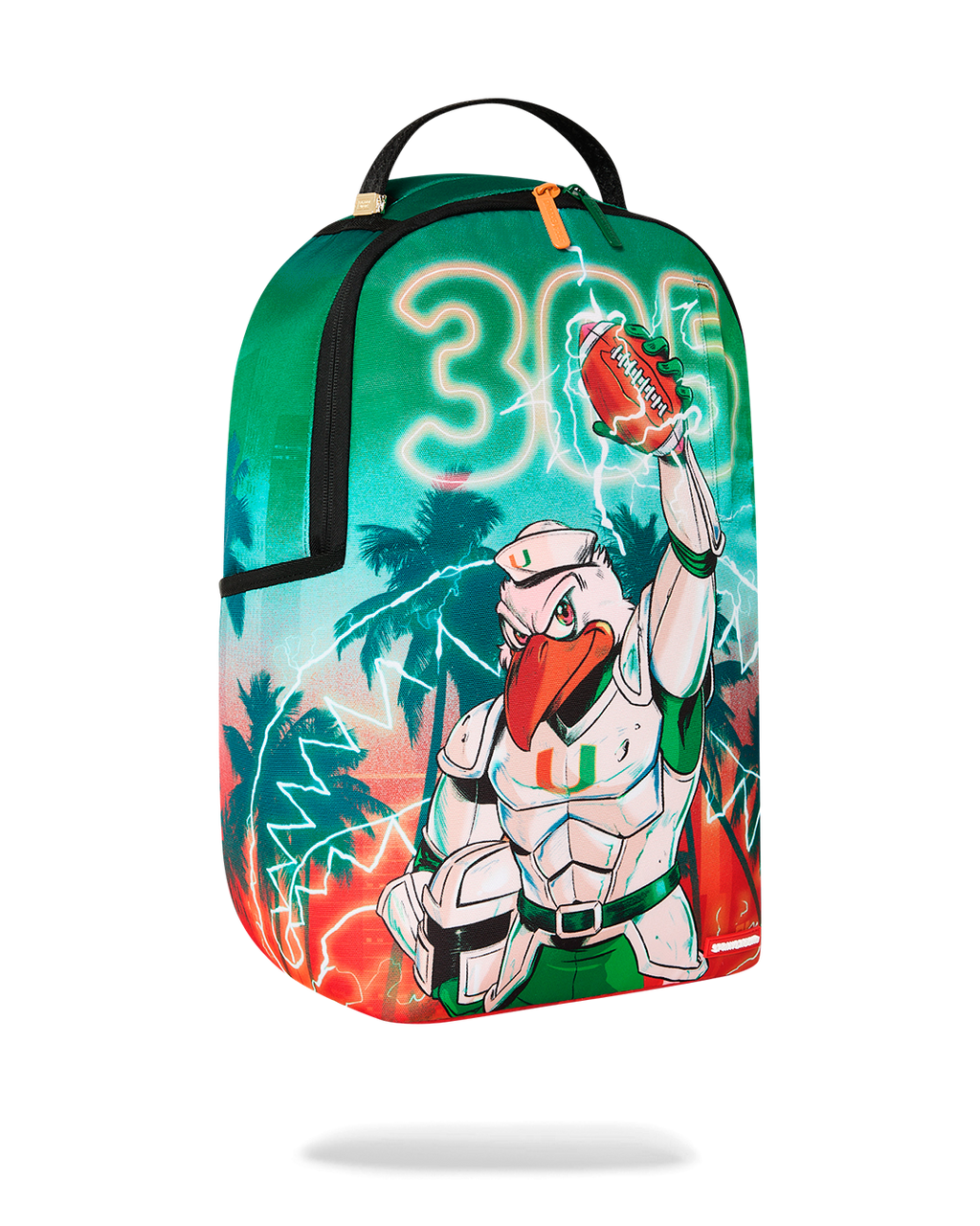 SPRAYGROUND University Of Miami Hurricanes - Touchdown Thunder Backpack — product image 3