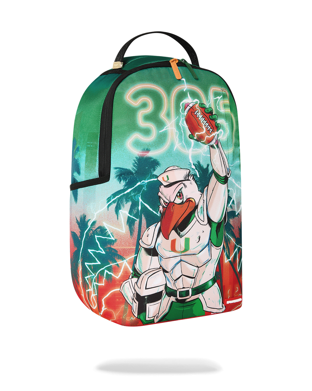 SPRAYGROUND University Of Miami Hurricanes - Touchdown Thunder Backpack — product image 3