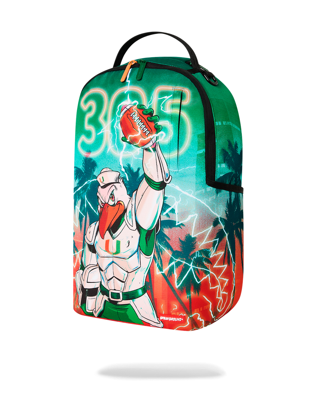 SPRAYGROUND University Of Miami Hurricanes - Touchdown Thunder Backpack — product image 8