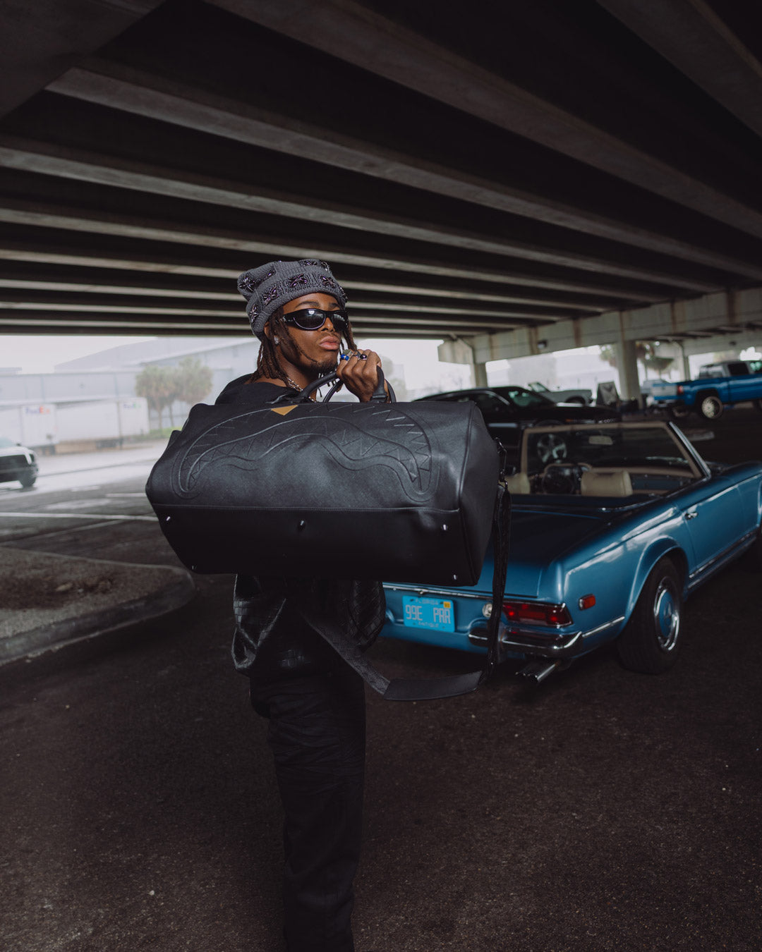 SPRAYGROUND The Golden Fang Shark Duffle — product image 2