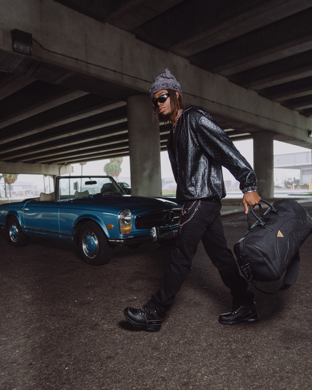 SPRAYGROUND The Golden Fang Shark Duffle — product image 6
